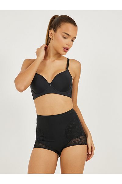 Styli Floral Lace Trim Insert Shaping Brief