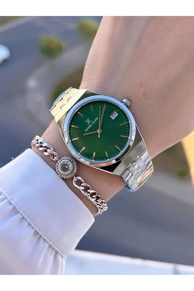 Daniel Klein Steel Cord 30 Mt Water Resistant Women Wrist Watch+Bracelet Byn.14052.M3