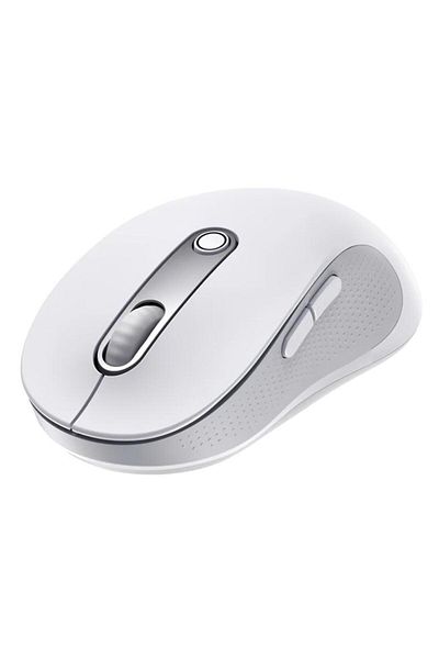 Baseus Mouse Wireless Baseus F02, Bluetooth/Wi-Fi, 4000 DPI (White)