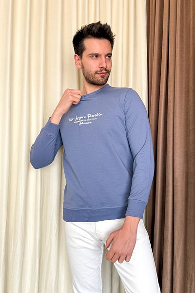 ModaPlaza Ανδρικό μακρυμάνικο 2 κλωστή Sweat 20252