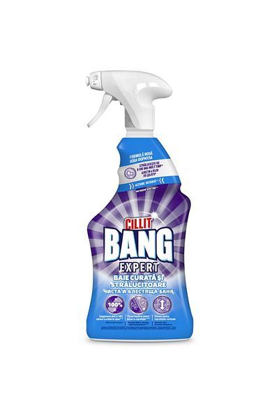 Cillit Bang Detergent suprafete curatare baie Cillit Bang Baie curata si stralucitoare, 750ml
