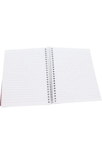 Roco Jumbo A6 Notebook – 200 Lined Sheets, Black Cover, Dual Opening for Arabic/English Use