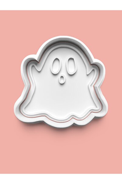 AKTASTORE قالب كوكيز على شكل شبح وقالب عجينة السكر