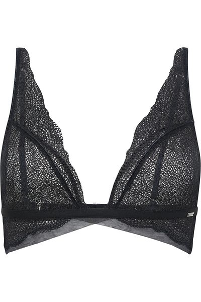 Calvin Klein Calvin Klein Women Garden Glade Cotton Modal Rib Lightly Lined Bralette