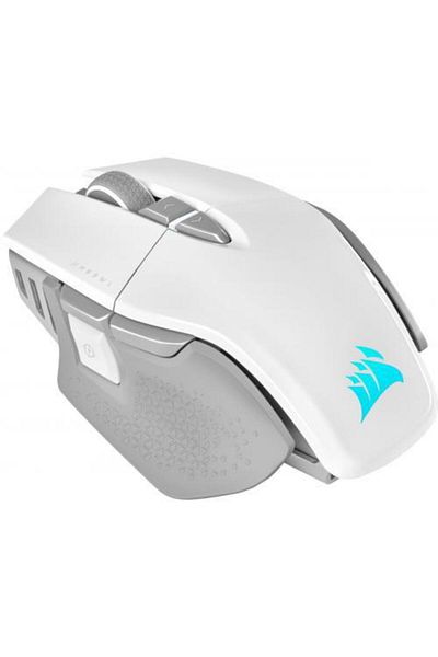 Corsair Mouse Gaming Corsair M65 RGB ULTRA WIRELESS Tunable FPS, USB, 26000 DPI, Iluminare RGB (Alb)