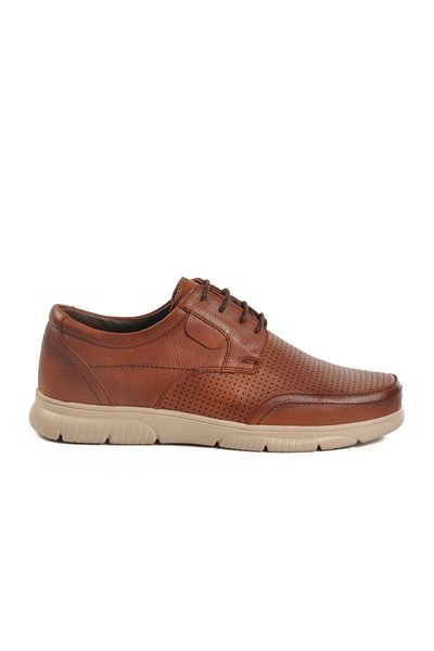 AYAKMOD Taba Genuine Leather Men's Casual Shoes D2302 m