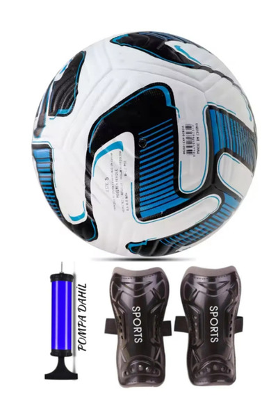 Janissary Tekmelik + Mavi Extra Dayanıklı Model Halı Saha Topu, Futbol Topu, ...