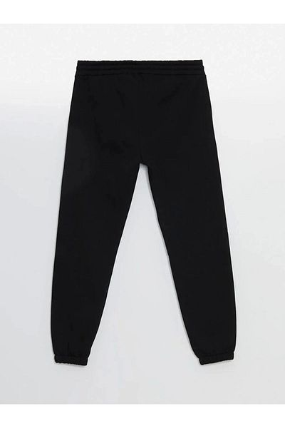 LC Waikiki Classic New Black Comfortable Fit Men's Jogger Sweatpants