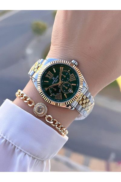Daniel Klein Steel Cord 30 Mt Water Resistant Women Wrist Watch+Bracelet Byn.10877.4