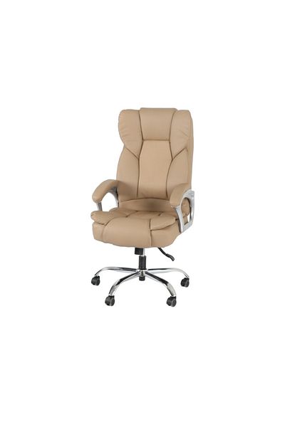 DEC13 Beige and black office chair
