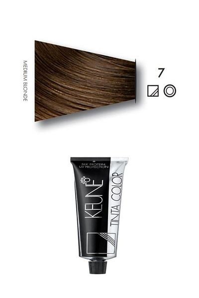 Keune Tinta Keune Hair Dye - No. 7 Medium Blonde (Smooth)