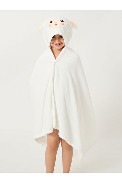Styli Bunny Ears Asymmetric Hem Robe