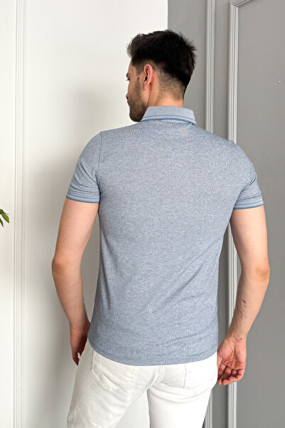 ModaPlaza Ανδρικό μπλουζάκι με γιακά πόλο 2940