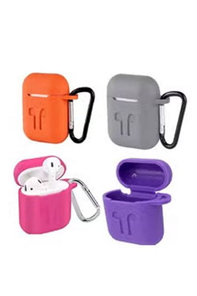 Generic Shockproof Silicone Protective Case Cover for Apple AirPods 4 Color