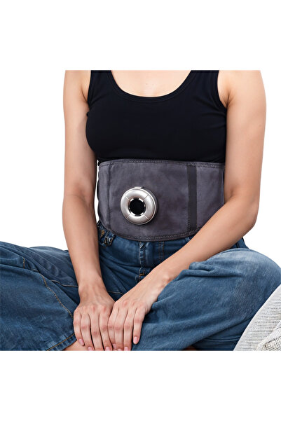 TAAM_SA حزام تدفئة قابل لإعادة الشحن مع تدليك لطيف لكبار السن لتخفيف آلام الظ...