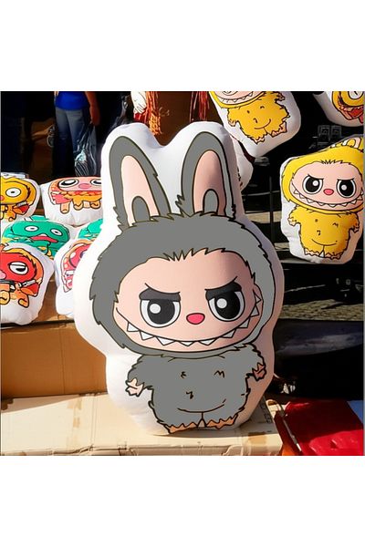 Hediye Deposu Labubu Shaped Character Pillow Toy