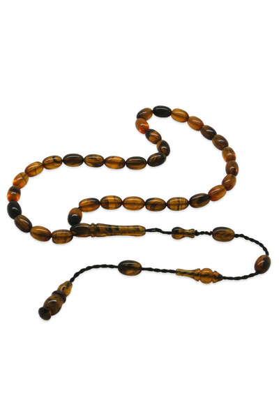 Tesbihane سبحة بالا باللون الأسود من القطيفة المقطوعة بطول الكاحل مع نظام