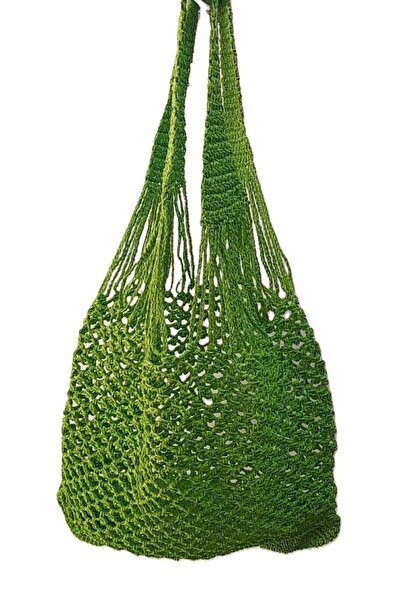 Bade EL ÖRGÜSÜ FİLELİ OMUZ ÇANTASI