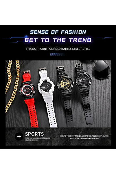 CeymSTecH Sport Whatch Digital Sport Appearance Stylish and Durable Waterproof Led Luminous Unisex Wrist Watch