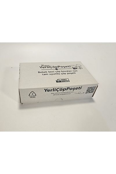 YerliÇöpPoşeti Fully Compatible Domestic Goods Garbage Bag with Twist&Click - Pack of 3 Replacement Bags