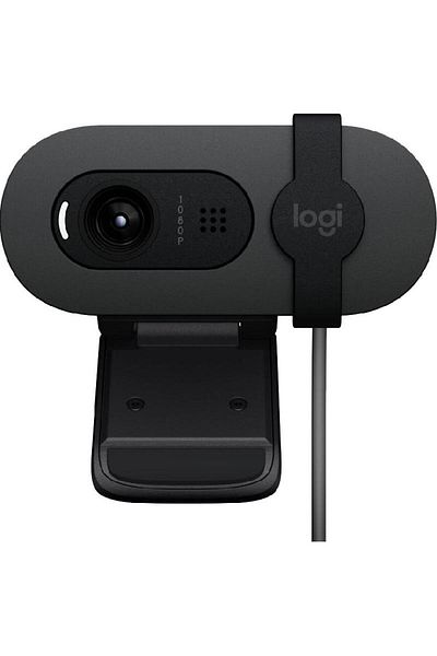 logitech Brio 100 FHD Webcam up to 1080p (30fps) 2 MP Black