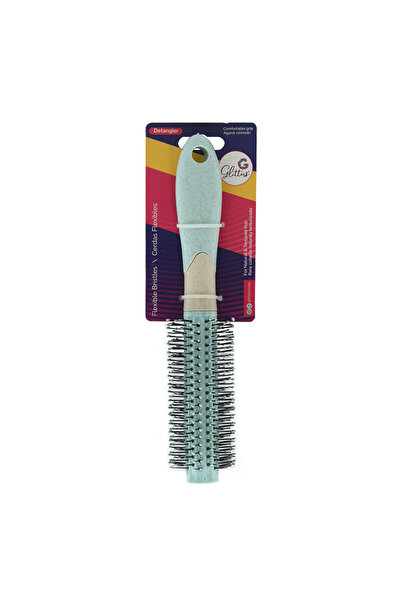 glitters Detangler Maze Hair Brush, +Design Collection, Flexible Bristles, Comfortable Grip