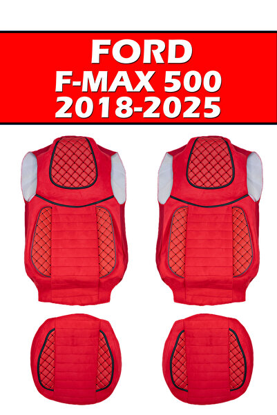 VIPTIRSHOP FORD FMAX (2018-2025) غطاء مقعد من الجلد السويدي