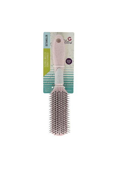 glitters فرشاة فك تشابك الشعر، مجموعة لامعة، شعيرات مرنة، قبضة مريحة