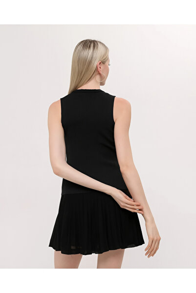 Kırçiçek Γυναικεία πλεκτή μπλούζα με λαιμόκοψη