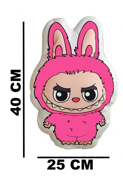 Hediye Deposu Labubu Shaped Character Pillow Toy
