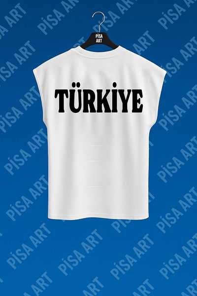 Pisa Art Muay-Thai Άνετο αμάνικο μπλουζάκι προπόνησης και καθημερινό άνετο χτενισμένο βαμβακερό μπλουζάκι