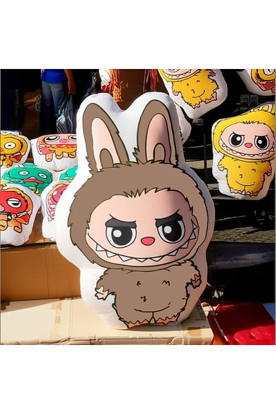 Hediye Deposu Labubu Shaped Character Pillow Toy