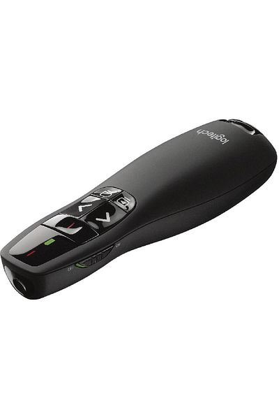 logitech R400 Wireless Presenter with Laser Pointer Windows Wireless 50 ft
