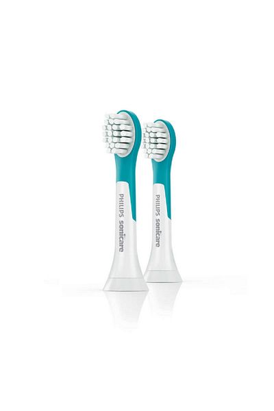Philips 2-Piece Rechargeable Click-On Compact Sonic Toothbrush Heads for Kids