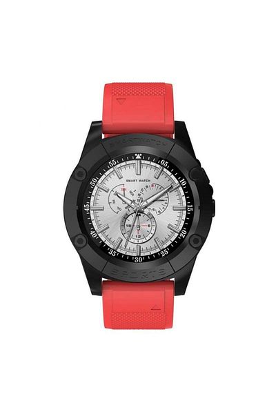 SIKS ® Bluetooth Smartwatch With Sim Card, 12h Autonomy, 1.54 Inch, Sport, Red