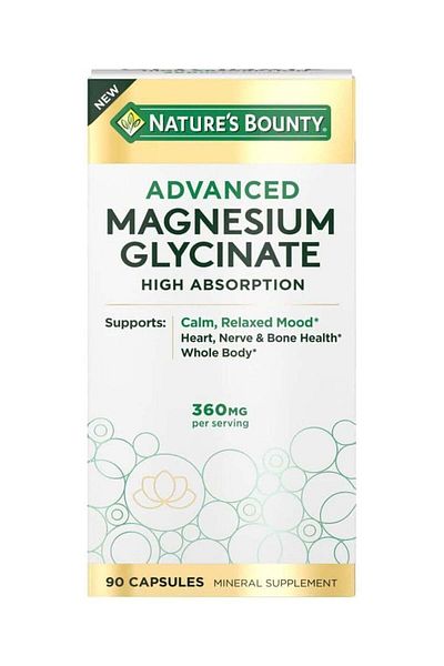 Nature's Bounty Advanced Magnesium Glycinate
