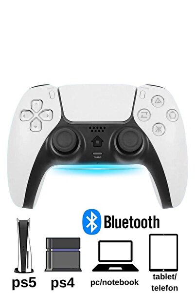 TEKNO T28 Bluetooth Oyun Kolu Ps4 Ps5 Ve Pc Uyumlu Wireless Kablosuz Oyun Kolu Joystick