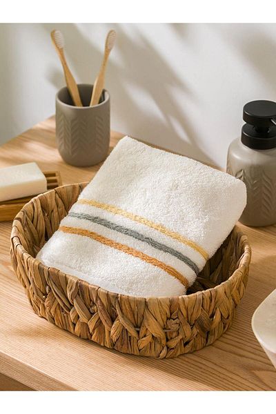 LC Waikiki منشفة وجه قطن مطرزة 50×80 سم (W3)