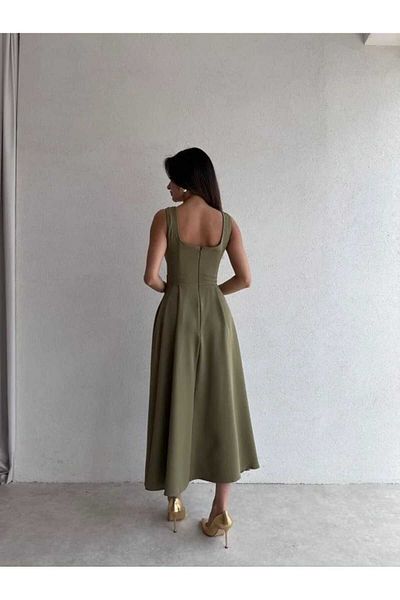 MODA DURAĞI Crew Midi Dress