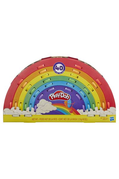 Hasbro Play Doh Ultimate Rainbow Plasticine Set 40 Boxes