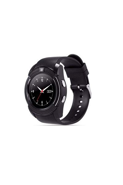SIKS Smartwatch SIKS® touchscreen, SIM card, camera, bluetooth function, alarm, notifications, black