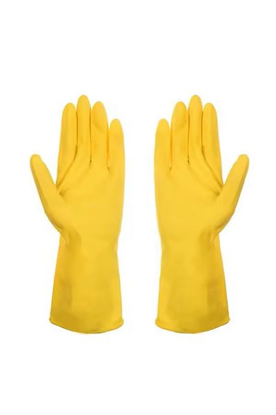 LYOBEST Latex cleaning gloves, Horeca, Cleaning, Kitchen, size M, Set of 5 pairs