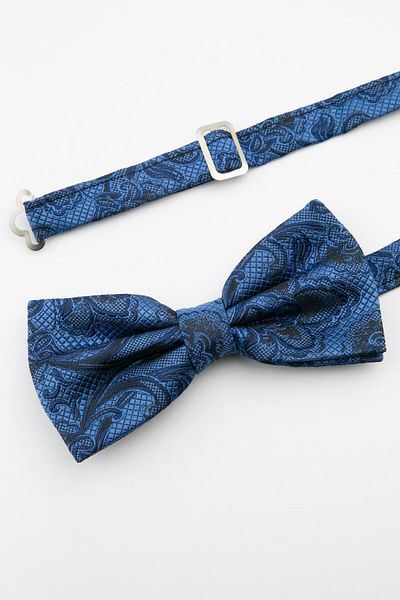 SIRRI Baroque Patterned Bow Tie for Men 14 Years and over (6X12 cm)