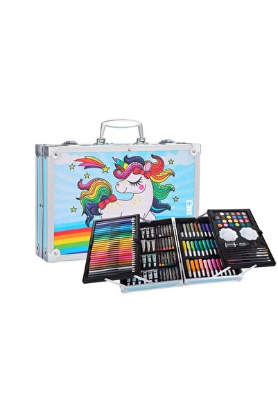 SIKS Set de pictură și desen pentru copii, kit creativ cu 145 de piese, model...