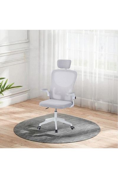 DEC4 Comfortable office chair with mesh back and comfortable headrest