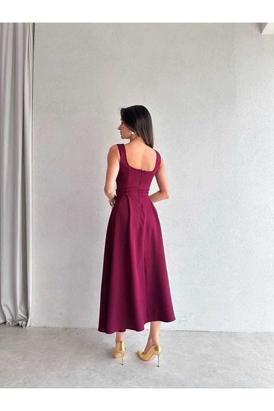 MODA DURAĞI Crew Midi Dress