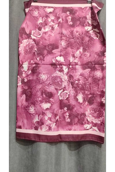 ELZE MODA Rose Patterned Viscose Soft Shal