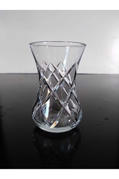 Paşabahçe 6 Adet Polo Desen 130 ml Ince Belli Çay Bardağı