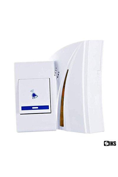 SIKS Sonerie wireless SN1 SIKS cu lumini, priză, 100 m, albă