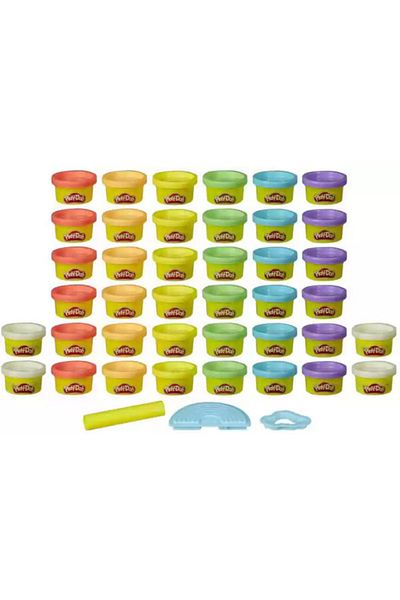 Hasbro Play Doh Ultimate Rainbow Plasticine Set 40 Boxes